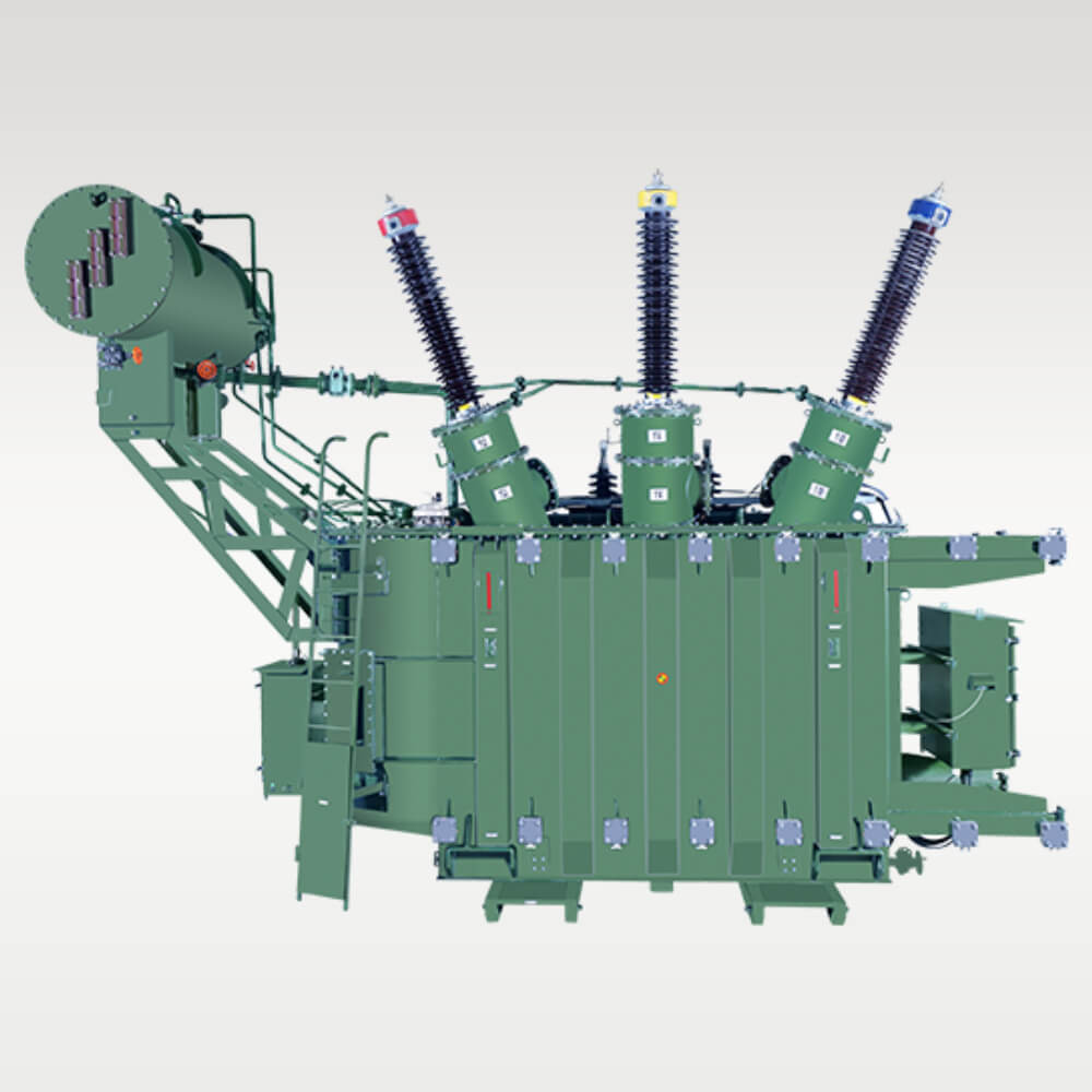 Utility grade oil immersed power transformer manufactured by Synergy Transformers