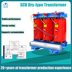 High Efficiency IEC Standard 20KV 0.4KV Cast Resin Dry Type Power Distribution Step Down Transformer