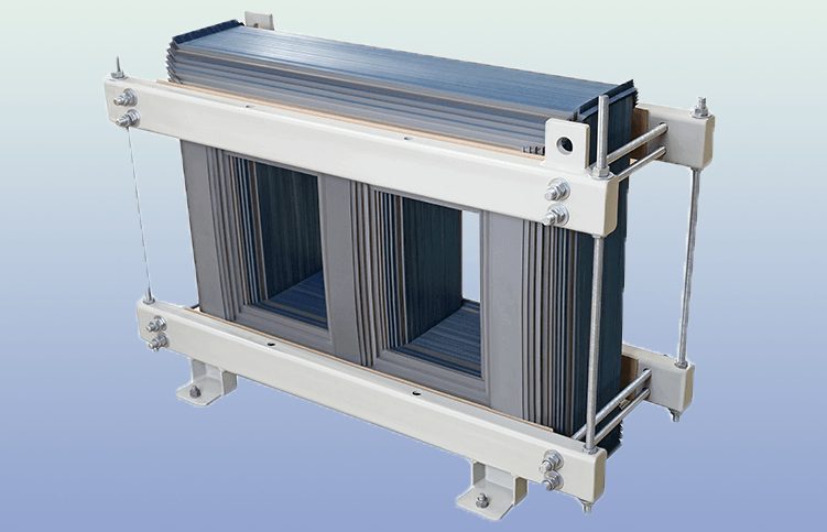 Precision core stacking and assembly process